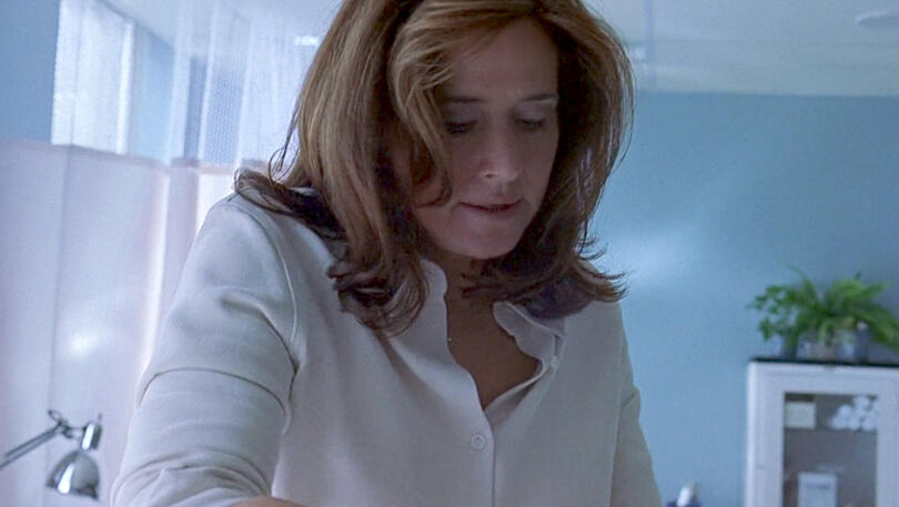 5 Close-up shot of Lorraine Bracco arresting her co-star, Tangled movie.